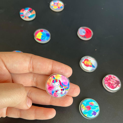 Acrylic Art Magnets