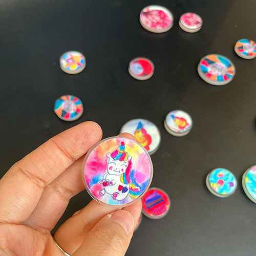 Acrylic Art Magnets