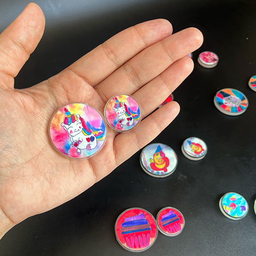 Acrylic Art Magnets